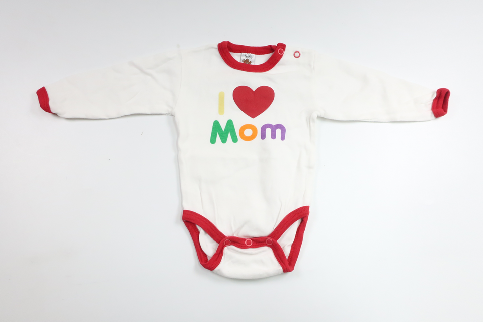 Body från Teddy - Storlek 56 - Vit