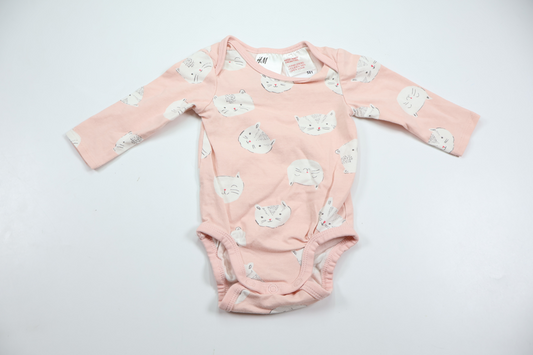 Body från H&M - Storlek 56 - Rosa