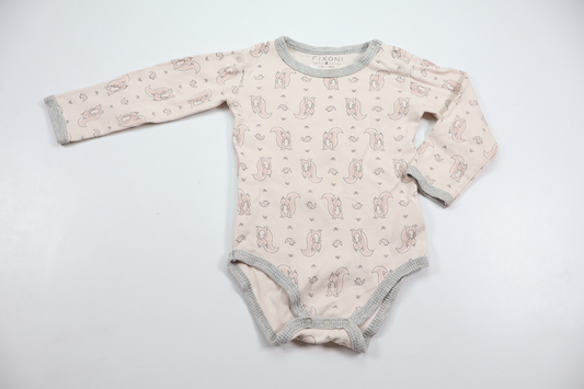 Body från Fixoni - Storlek 74 - Rosa