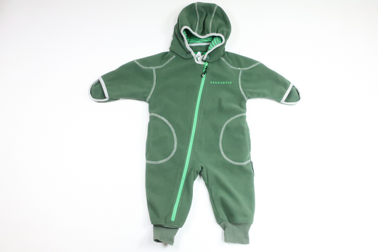 Fleeceoverall från Geggamoja - Storlek 62/68 - Grön