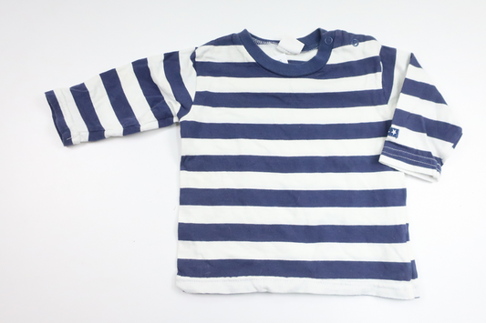 Randig tröja från Lindex - Storlek 68 - Blå