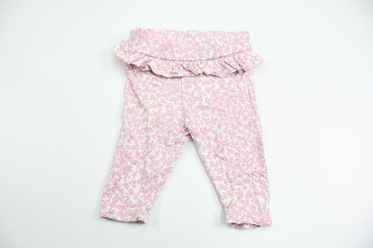 Blommiga byxor från Minymo - Storlek 56 - Rosa