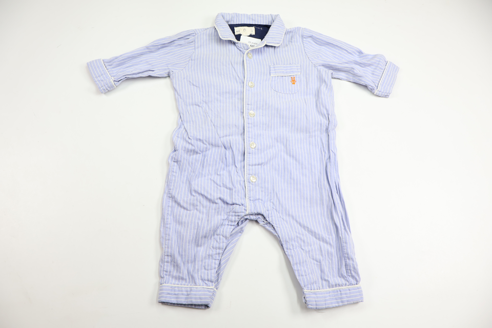 Randig pyjamas från Holly & Whyte - Storlek 62 - Blå
