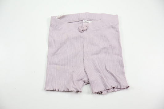 Ribbade shorts från H&M - Storlek 68 - Lila