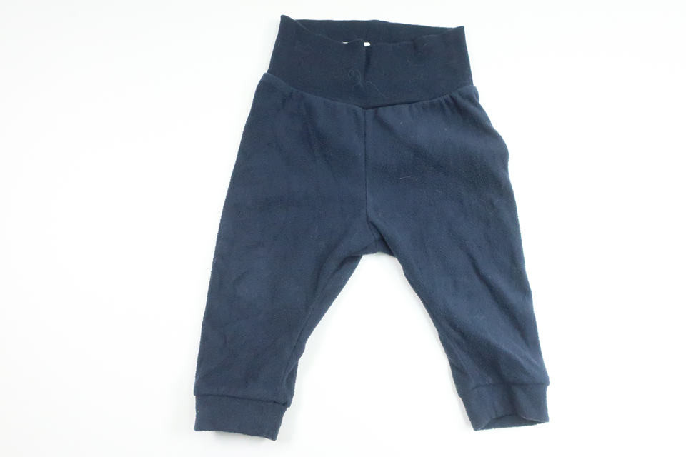 Byxor i fleece från H&M - Storlek 68 - Marinblå