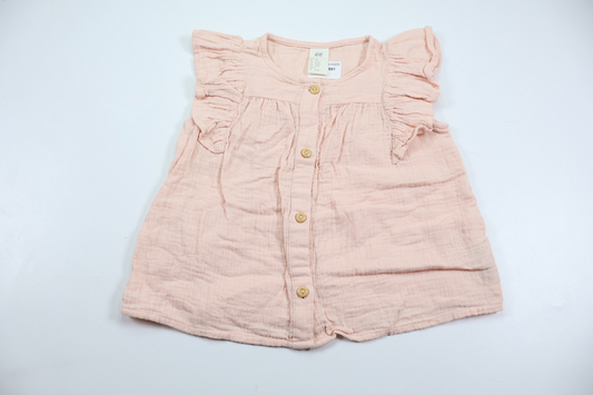 Tunika från H&M - Storlek 74 - Rosa