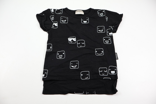 T-shirt från Cribstar - Storlek 86/92 - Svart