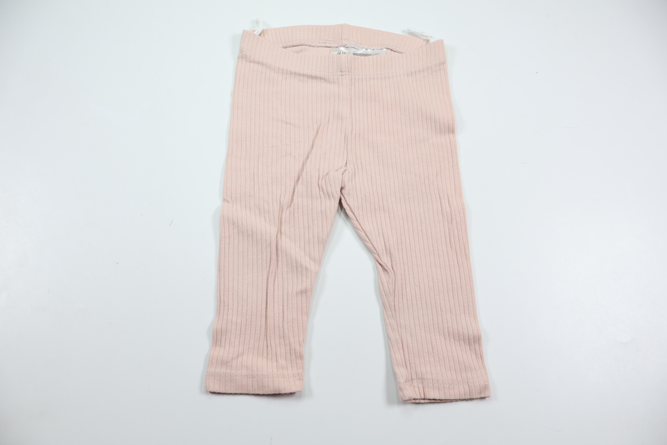 Ribbade byxor från H&M - Storlek 74 - Rosa