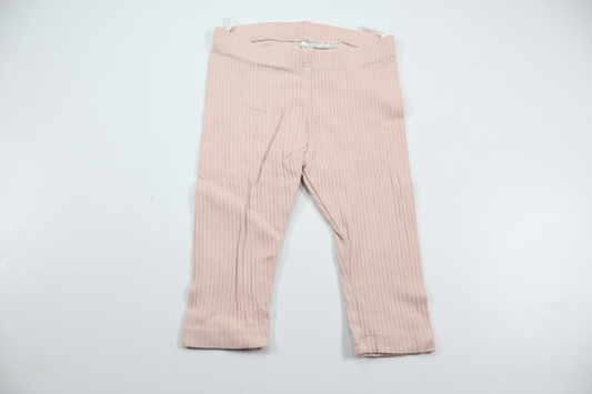 Ribbade byxor från H&M - Storlek 74 - Rosa