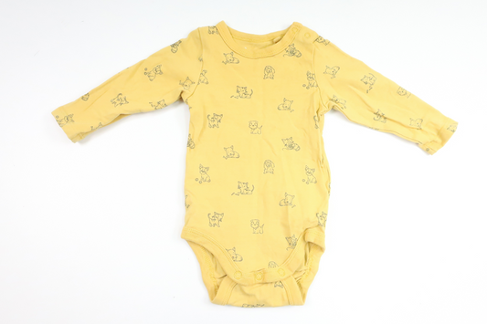 Body från Lindex - Storlek 56 - Gul