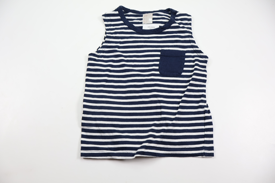 Randigt linne från H&M - Storlek 86 - Marinblå