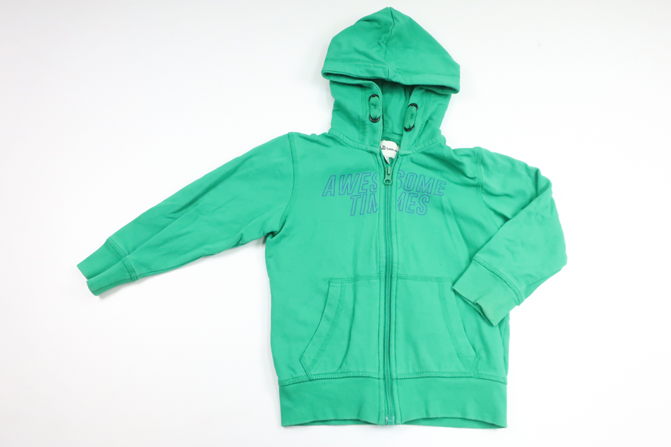 Huvtröja från Denim Day - Storlek 98/104 - Grön