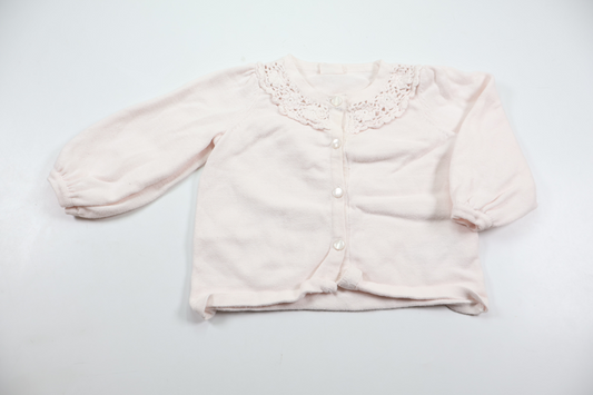 Stickad kofta från H&M - Storlek 68 - Rosa