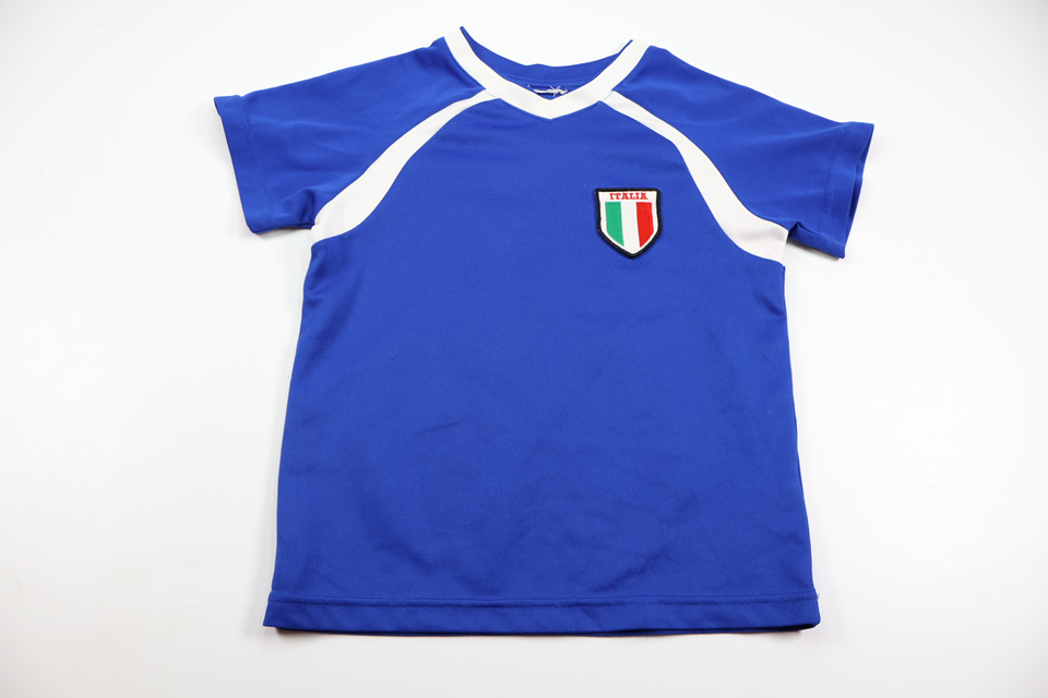 Träningströja/Fotbollströja Italia från H&M - Storlek 116 - Blå