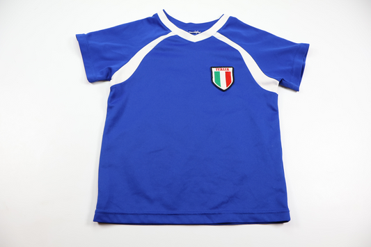 Träningströja/Fotbollströja Italia från H&M - Storlek 116 - Blå