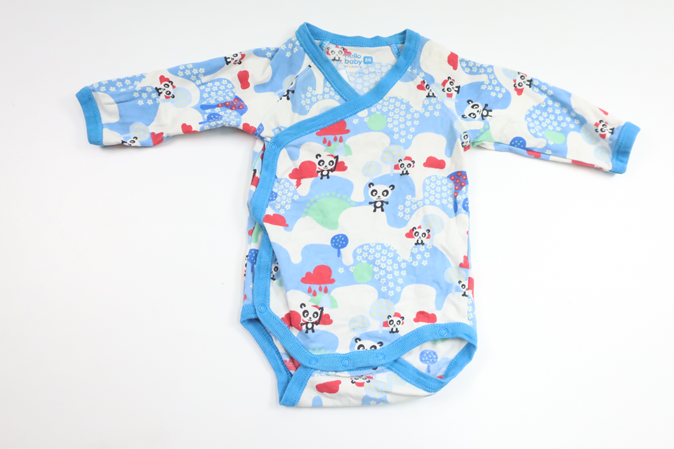 Body från Lindex - Storlek 56 - Blå