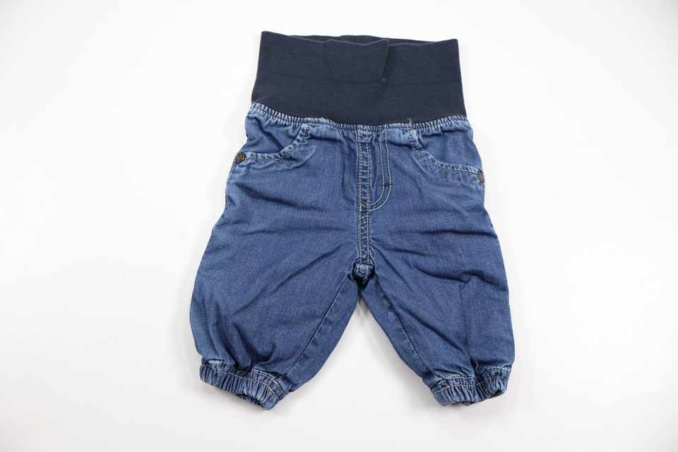 Fodrade jeansbyxor från Newbie - Storlek 56 - Denim