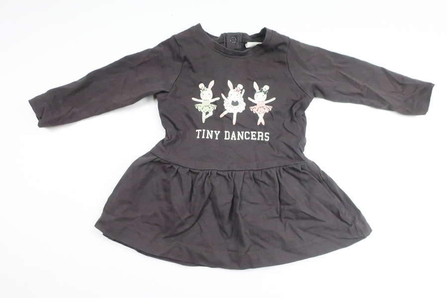 Klänning från Kappahl - Storlek 62 - Grå