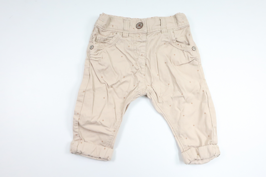 Byxor från Next - Storlek 62/68 - Beige
