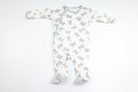Pyjamas från Baby Bambu - Storlek 56 - Vit