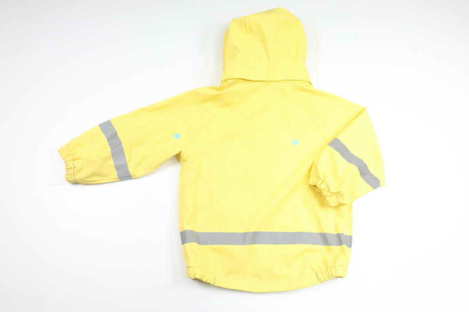 Regnjacka från Funk - Storlek 90 - Gul