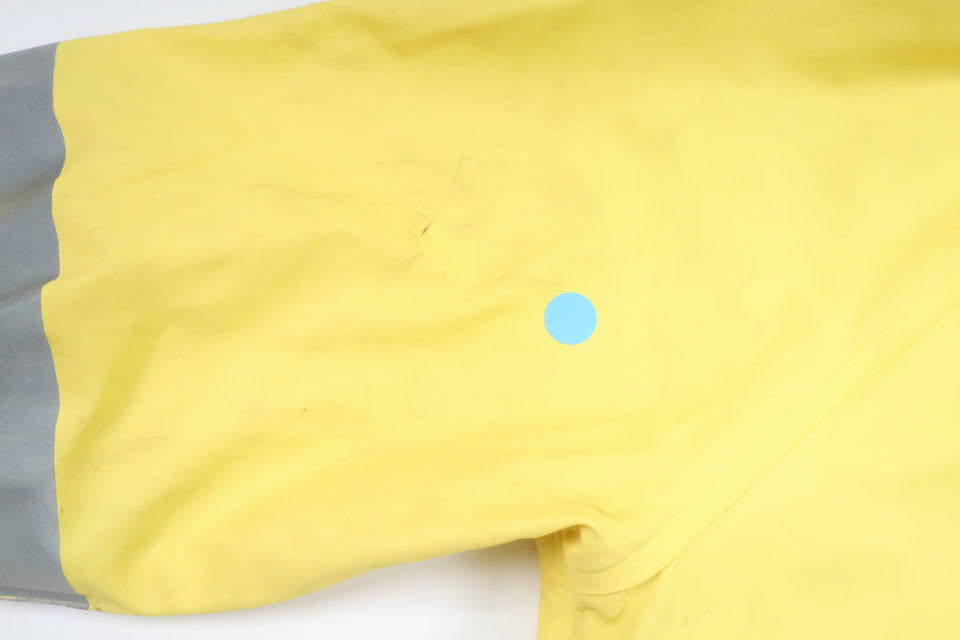 Regnjacka från Funk - Storlek 90 - Gul