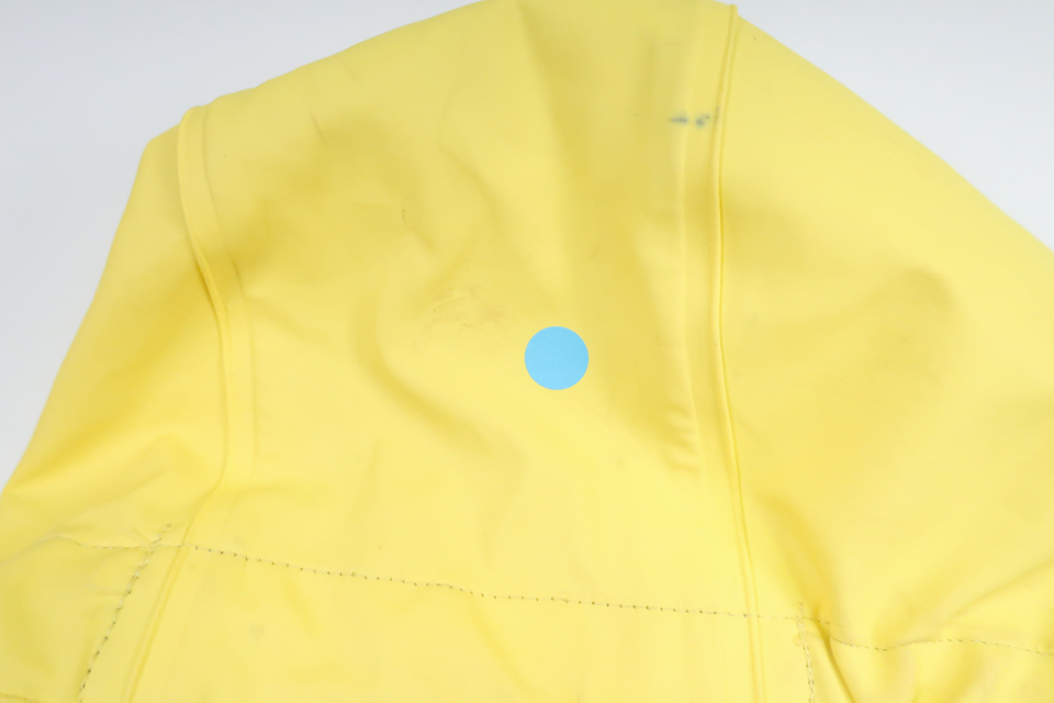 Regnjacka från Funk - Storlek 90 - Gul