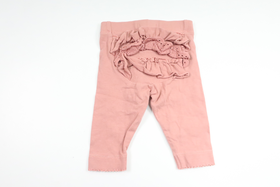 Byxor med volang från Newbie - Storlek 56 - Rosa