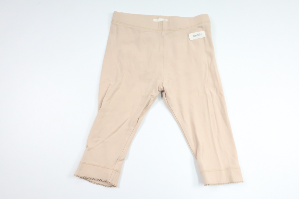 Byxor med volang från Newbie - Storlek 68 - Beige