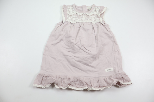 Klänning från Newbie - Storlek 80 - Lila