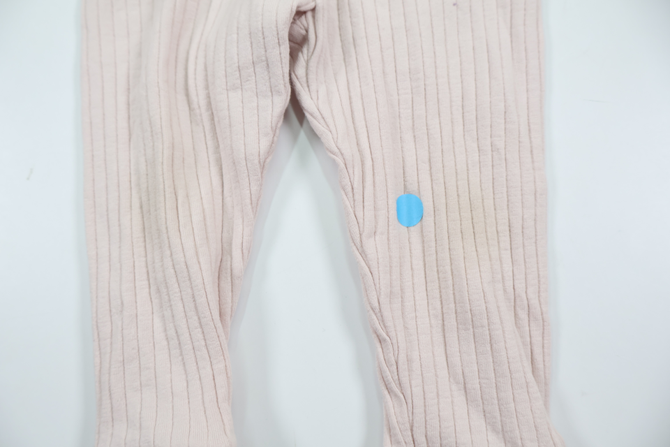 Ribbade byxor från Newbie - Storlek 74 - Rosa