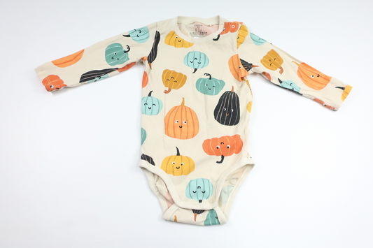 Body med pumpor från Lindex - Storlek 80 - Benvit