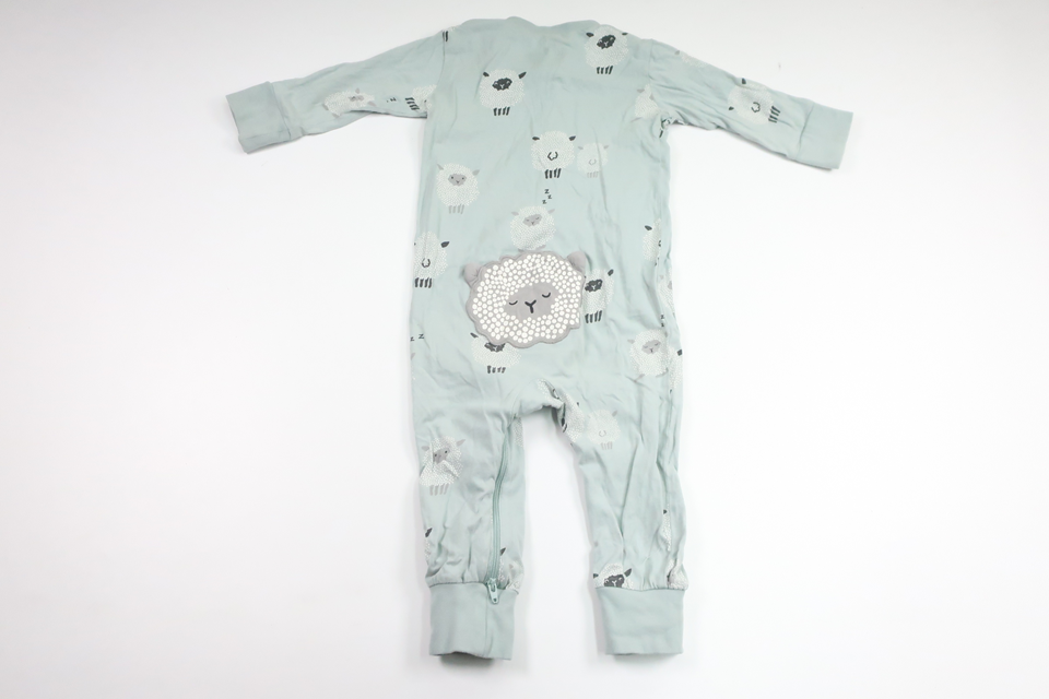 Pyjamas med lamm från Lindex - Storlek 80 - Blå