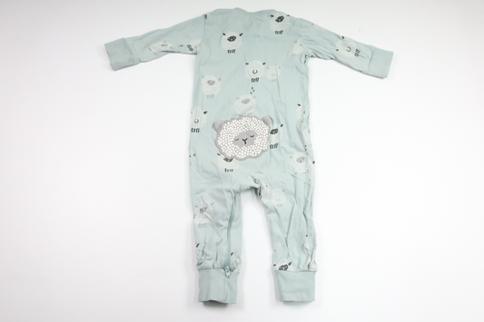 Pyjamas med lamm från Lindex - Storlek 80 - Blå