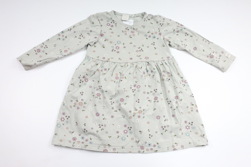 Blommig klänning från Lindex - Storlek 92 - Grön