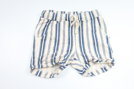 Randiga shorts från Lindex - Storlek 80 - Benvit