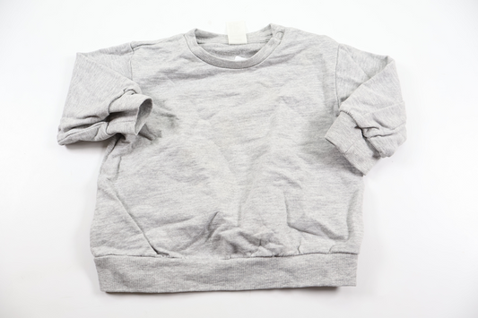 Sweatshirt från H&M - Storlek 74 - Grå