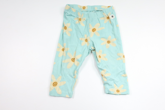 Blommiga byxor från Lindex - Storlek 68 - Blå