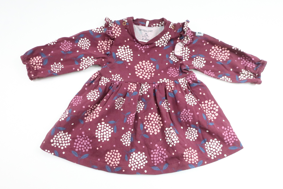 Dress from Polarn o. Pyret - Size 56 - Burgundy