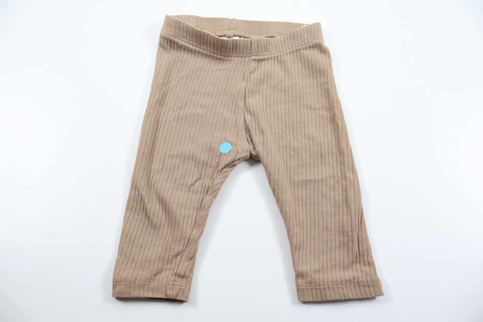Ribbade byxor från H&M - Storlek 62/68 - Beige