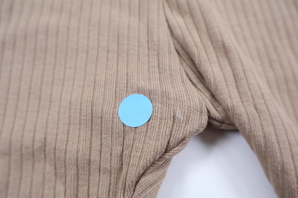 Ribbade byxor från H&M - Storlek 62/68 - Beige