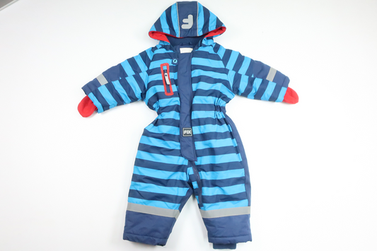 Fleecefodrad overall från FIX by Lindex - Storlek 68 - Marinblå