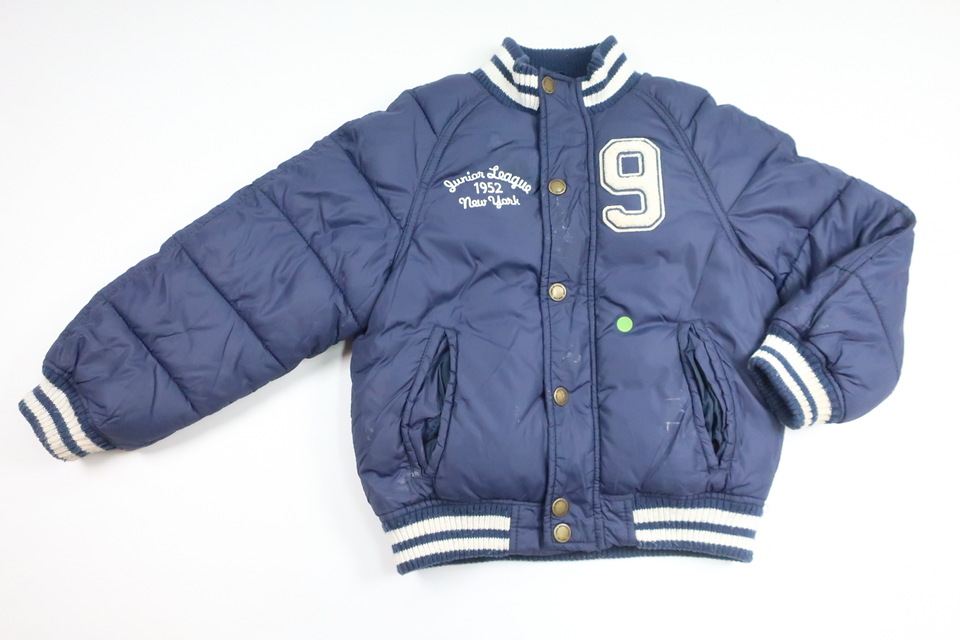 Vinterjacka från H&M - Storlek 110 - Marinblå