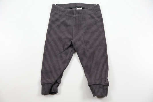 Ribbade byxor från H&M - Storlek 62/68 - Grå