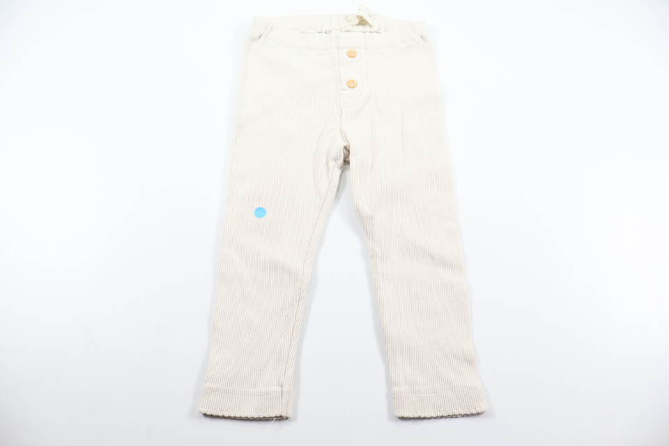 Ribbade byxor från H&M - Storlek 86 - Beige