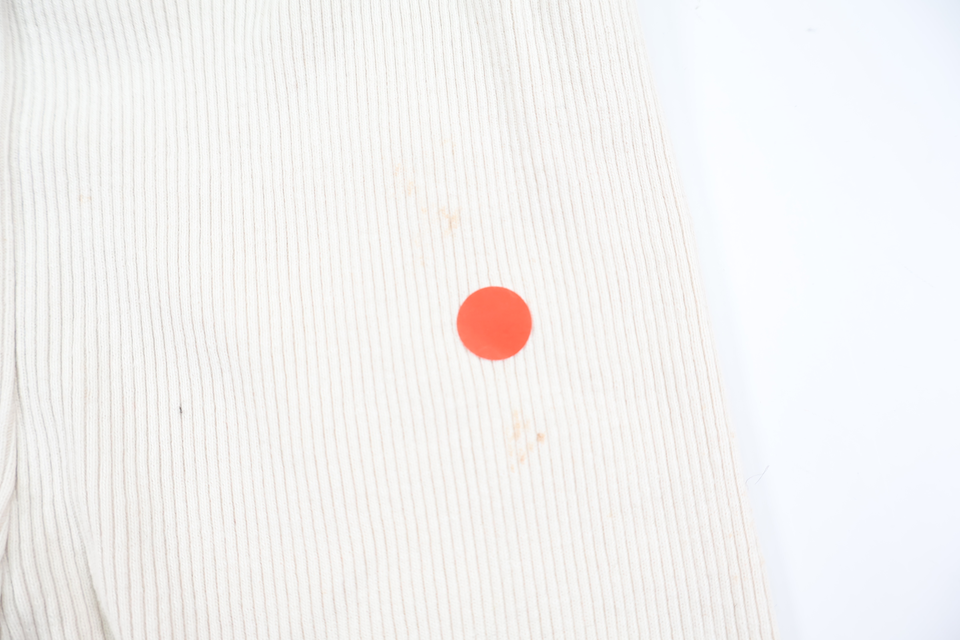 Ribbade byxor från H&M - Storlek 86 - Beige