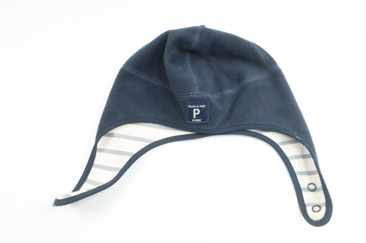 Mössa i vindfleece från Polarn o. Pyret - Storlek 50 - Marinblå