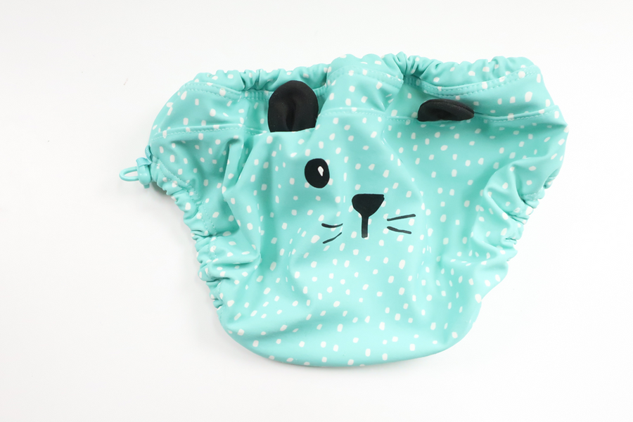 Badblöja från Lindex - Storlek 86/92 - Blå