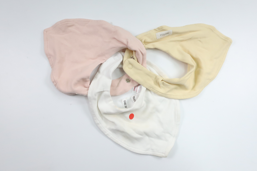 Tre pack haklappar från Newbie - Storlek One size - Multi