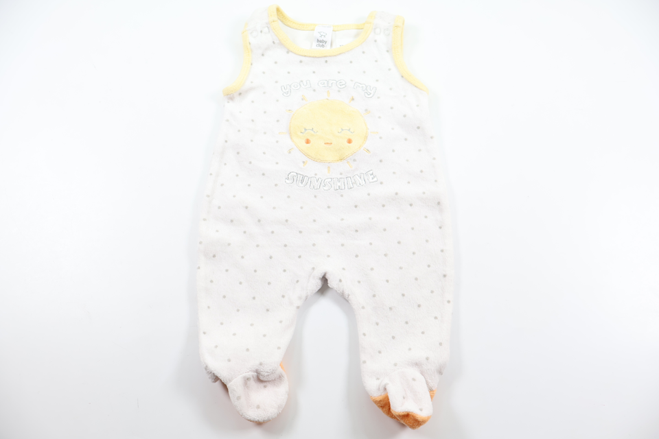 Jumpsuit från Baby Club by C&A - Storlek 62 - Vit